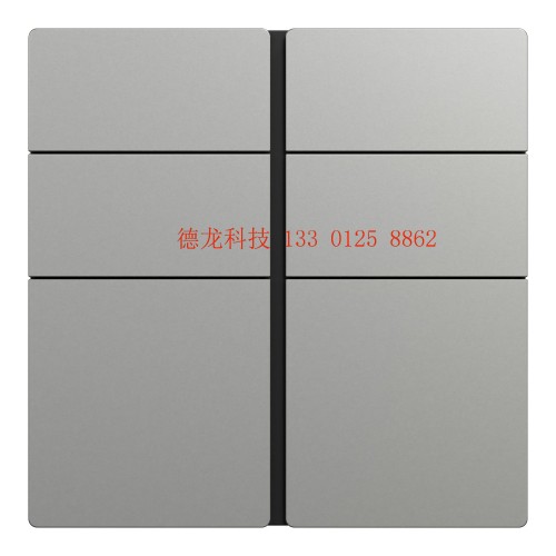 境悦系列6键智能面板C2E616301_MB_C1,C2E616301_GY_C1,C2E616302_MB_C1